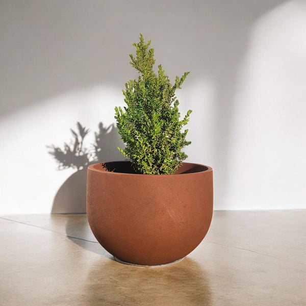 Organic Style Rust III Planter.