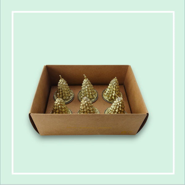 Mini Christmas Candle Set