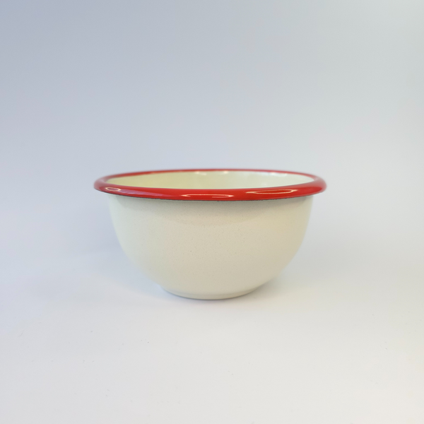Bowl Enlozado Filo Rojo